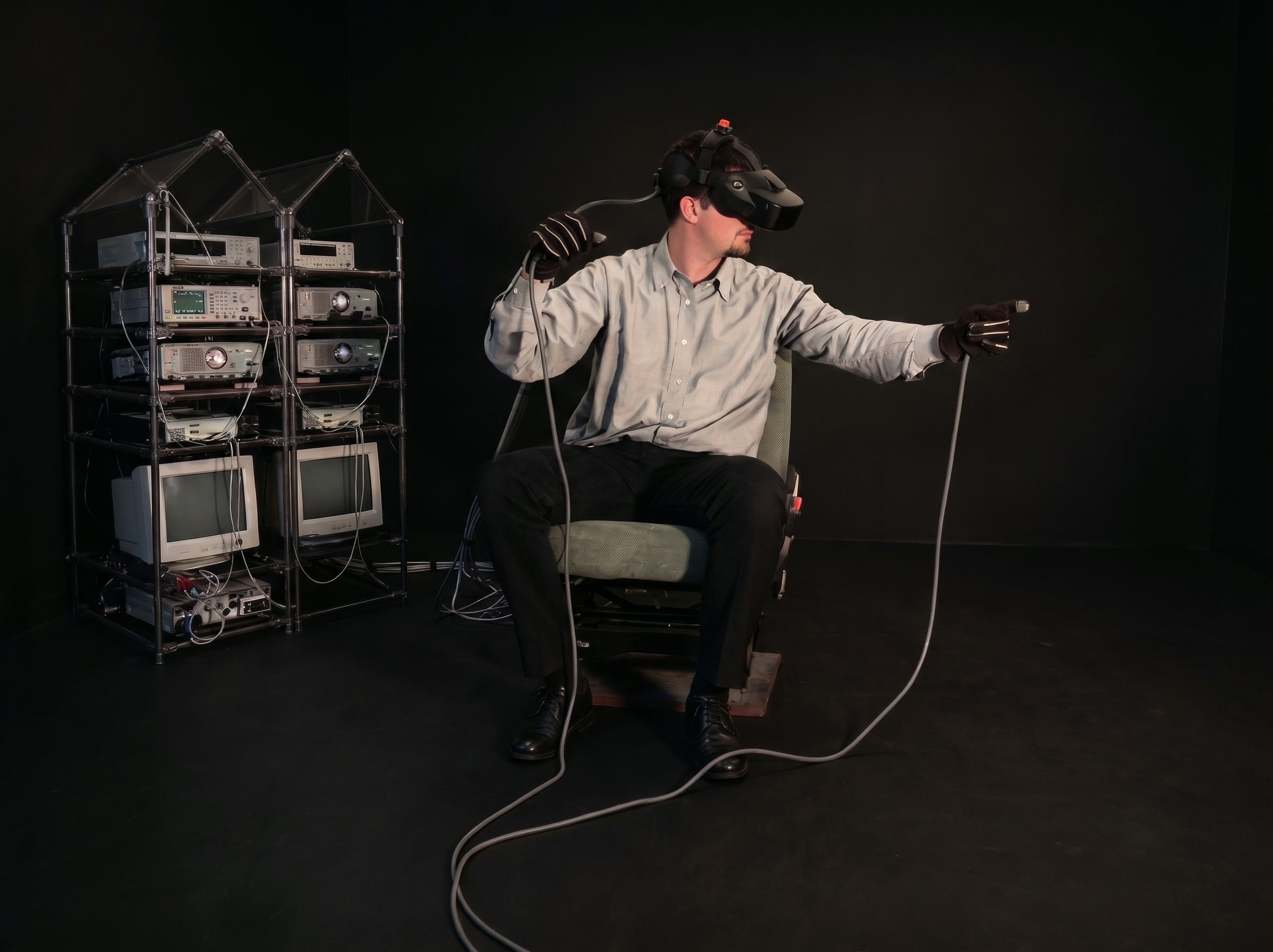Early VR automotive design review on the Fiat Panda project