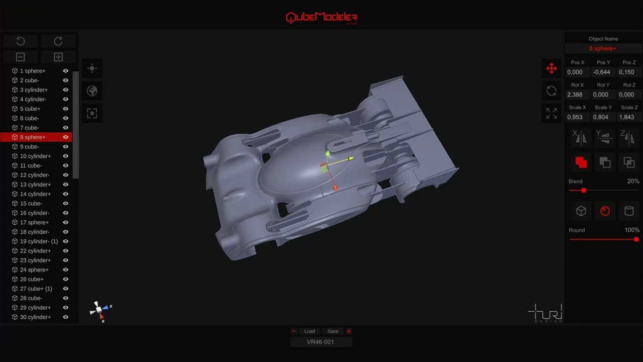 QubeModeler demo reel